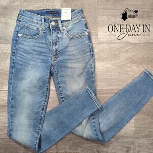 Lucky Brand Bridgette High Rise Skinny Jeans Size 00